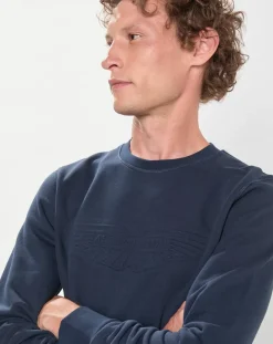 Homme Hackett London Sweats^Sweat Aston Martin Racing Embossé bleu