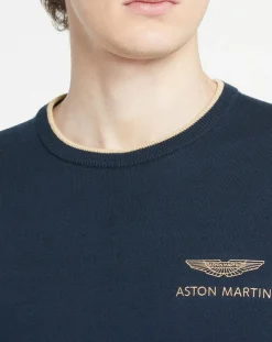 Sweat Aston Martin Racing bleu marine-Hackett London Sale