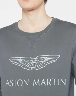 Sweat Aston Martin Racing gris-Hackett London New