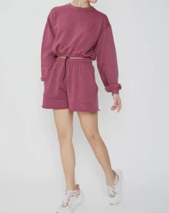 Femme BDG by Urban Outfitters Pulls^Sweat bubble hem framboise