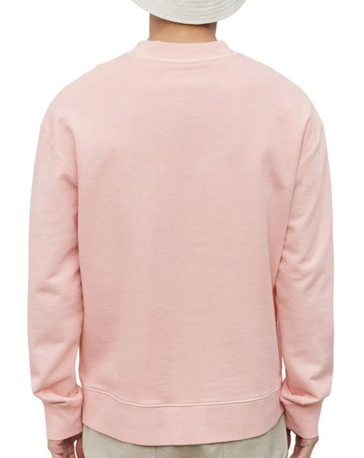 Homme Marc O'Polo Sweats^Sweat Col Rond Coton Organic rose clair