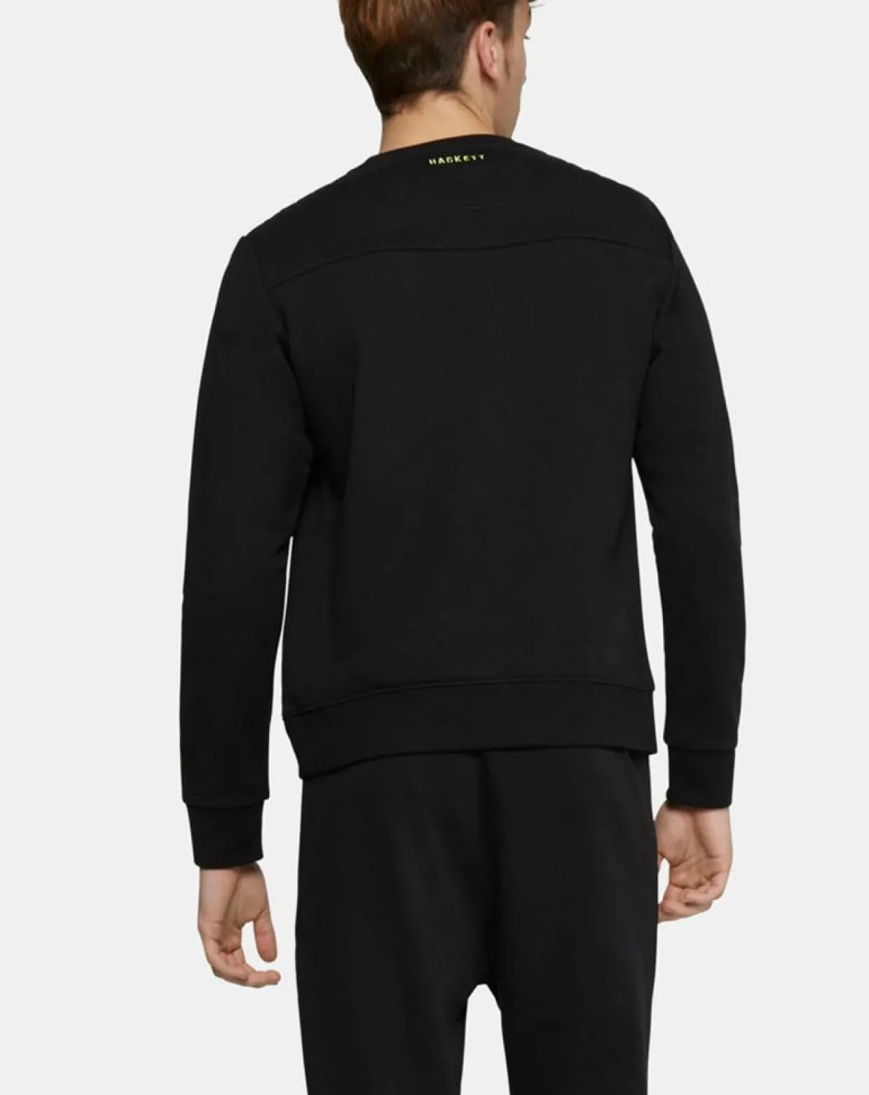 Homme Hackett London Pulls^Sweat Color Block Aston Martin Racing noir