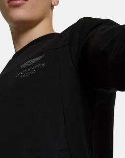 Homme Hackett London Pulls^Sweat Color Block Aston Martin Racing noir