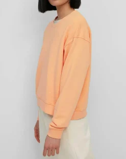Sweat Crew Neck Coton Bio orange clair-Marc O'Polo Discount