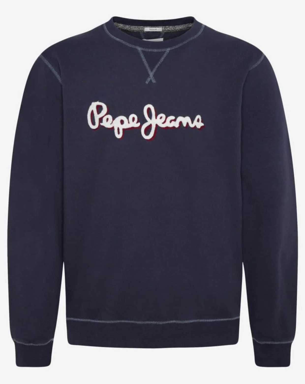 Sweat Crewnk Logo 3J bleu-Pepe Jeans Best