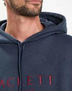 Homme Hackett London Sweats^Sweat Enfilable Hackett bleu