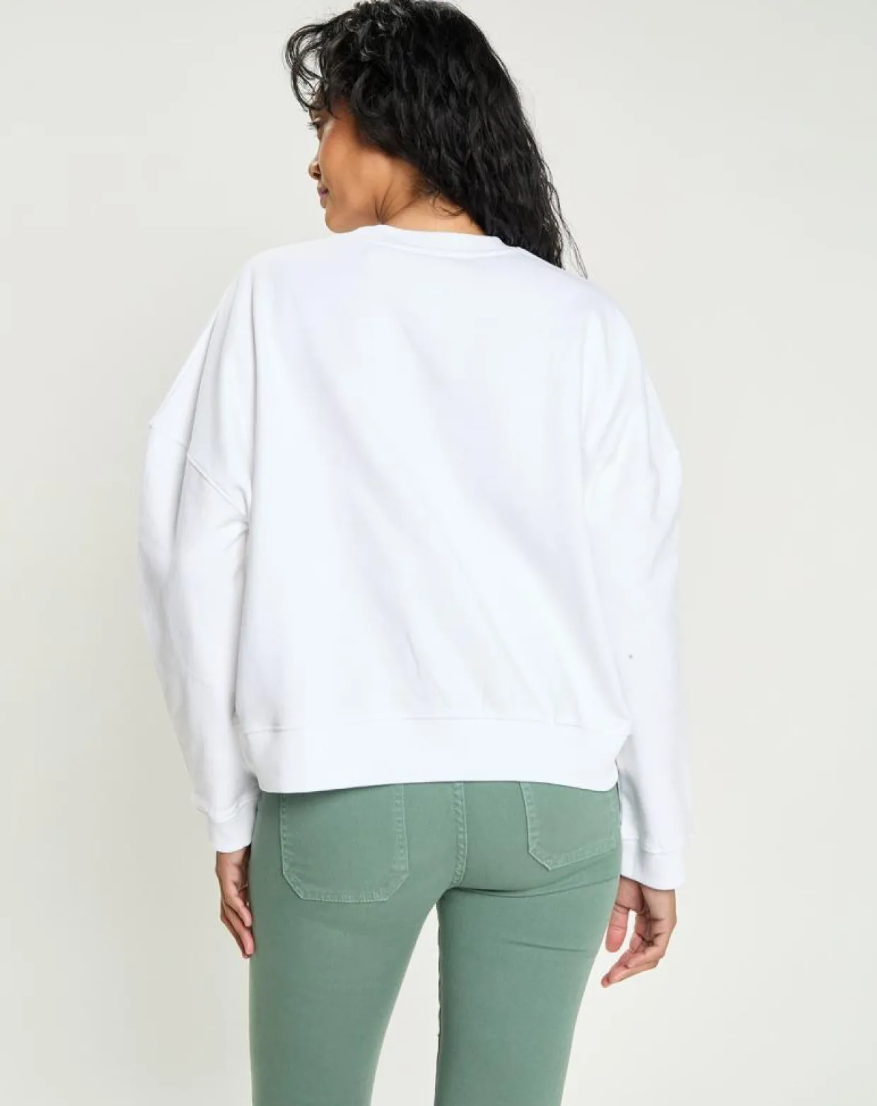 Sweat Happy Holi blanc-Manoush Clearance