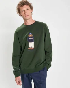 Homme Hackett London Sweats^Sweat Harry Dog vert