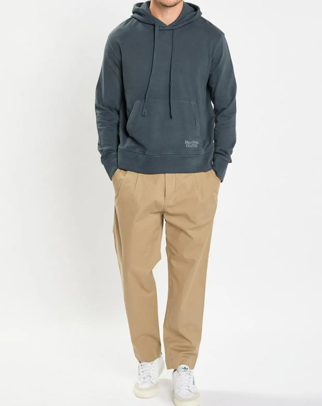 Homme Marc O'Polo Sweats^Sweat Hoodie Relax bleu marine