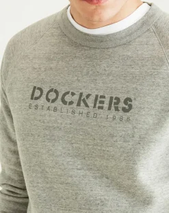Sweat Icon Crewneck gris chiné-Dockers Discount