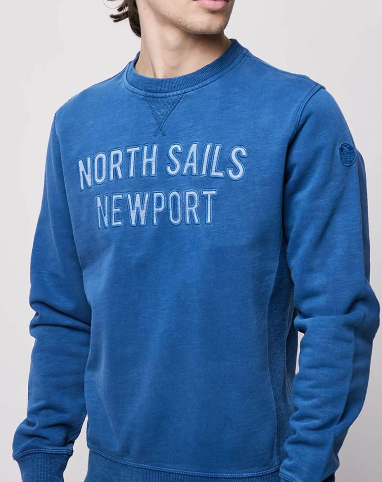 Sweat Logo Voile bleu-North Sails