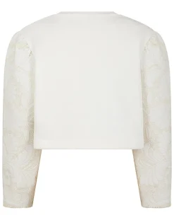 Sweat Médiéval Patchwork brodé écru-Manoush Discount