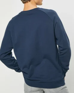 Sweat Raglan Crew bleu marine-Hackett London Best