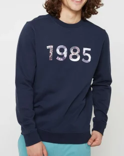 Sweat Sparte 1985 Liberty bleu marine-Oxbow Clearance