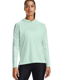 Sweat technique à capuche Tech vert clair-Under Armour Discount