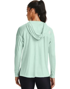 Sweat technique à capuche Tech vert clair-Under Armour Discount