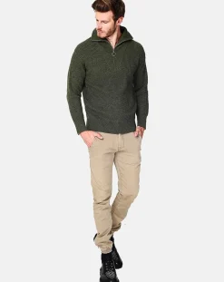 Homme C & JO Cachemire Pulls^Sweat Thomas kaki