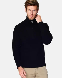 Sweat Thomas noir-C & JO Cachemire