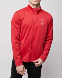Sweat zippé Cowes Micropolaire rouge-North Sails Clearance