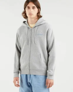 Sweat zippé Graphic Logo Outline gris-Levi's® Outlet