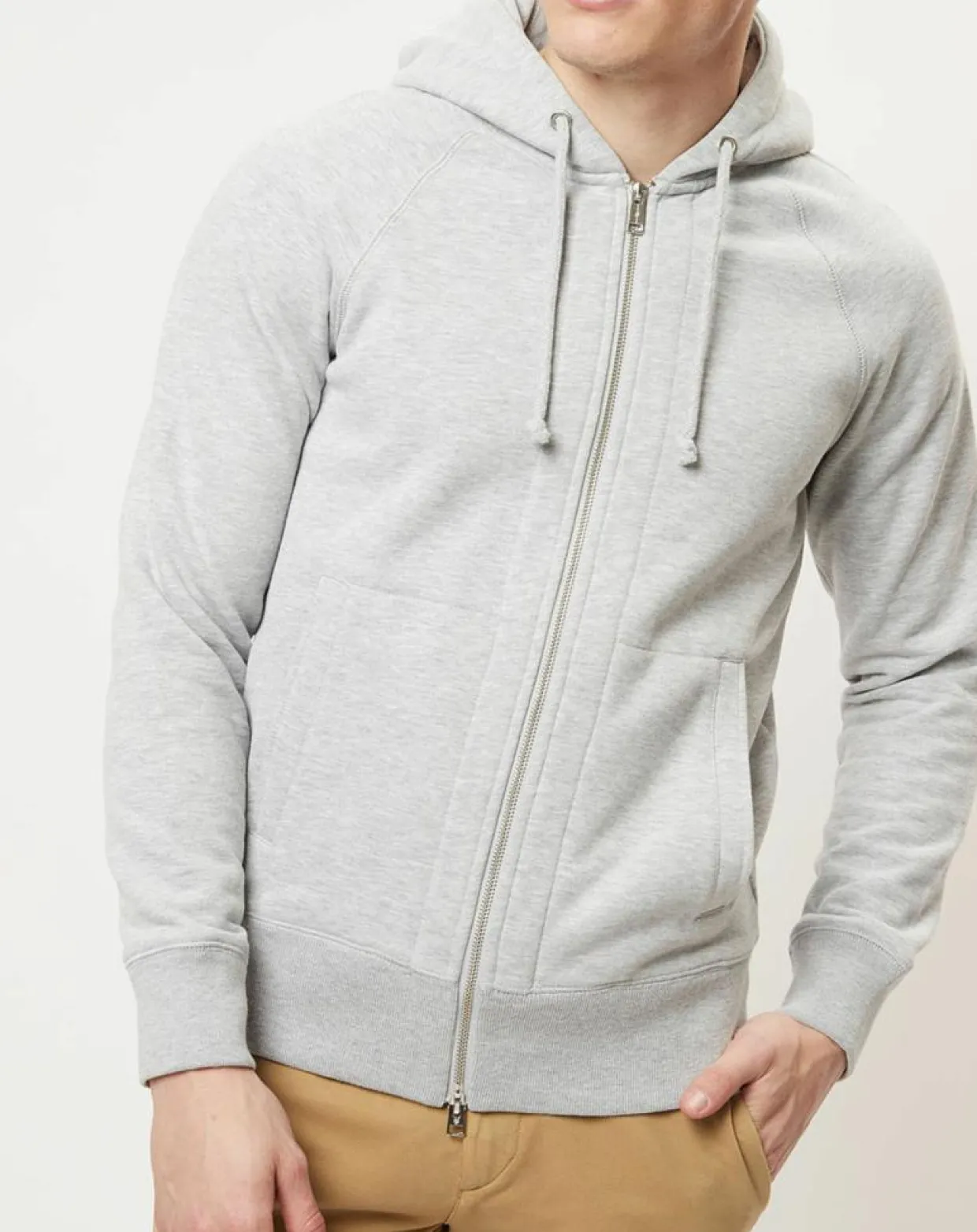 Homme Marc O'Polo Gilets Et Cardigans^Sweat zippé intérieur polaire regular fit gris chiné