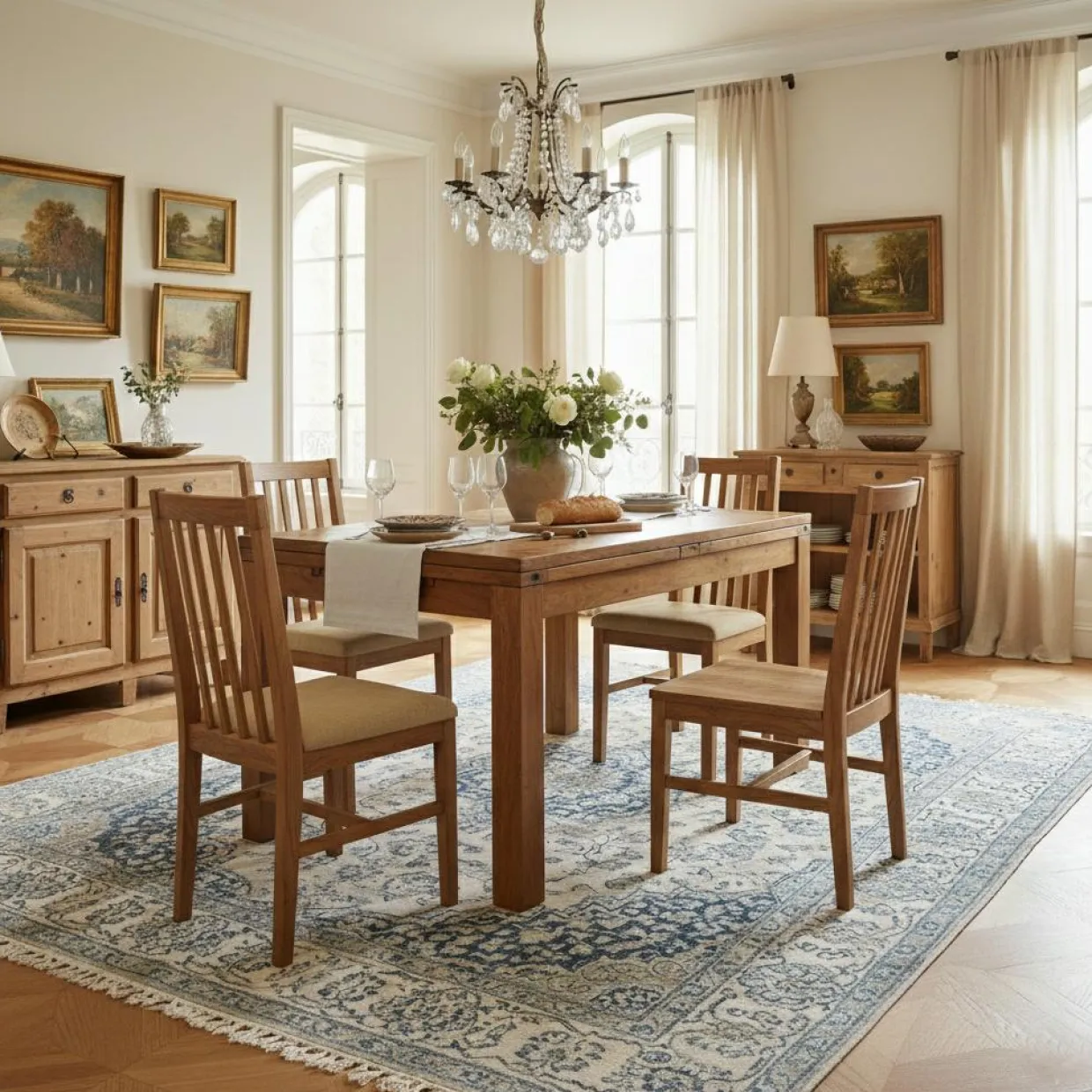 Bois & Chiffons Tables^Table à manger carréé allonge 100 Acacia Gordon Marron - 100x100x78 cm