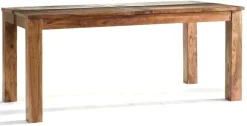 Table à manger rectangulaire 180 cm Acacia Tatoo Marron - 180x90x77 cm-Bois & Chiffons Online