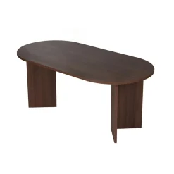 Table à manger Sablin noyer - 180x75x89.5 cm-Homitis Outlet