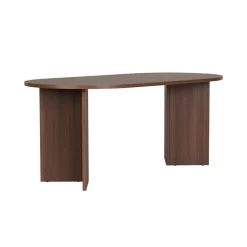 Table à manger Sablin noyer - 180x75x89.5 cm-Homitis Outlet