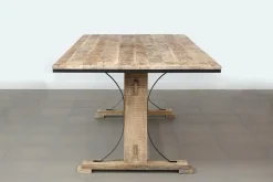 Table a manger Manguier Pondicherry Beige - 200x100x76 cm-Bois & Chiffons Sale
