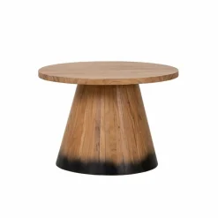 Table basse ronde 60 cm Acacia Dimona Naturel - 60x60x40 cm-Bois & Chiffons Discount