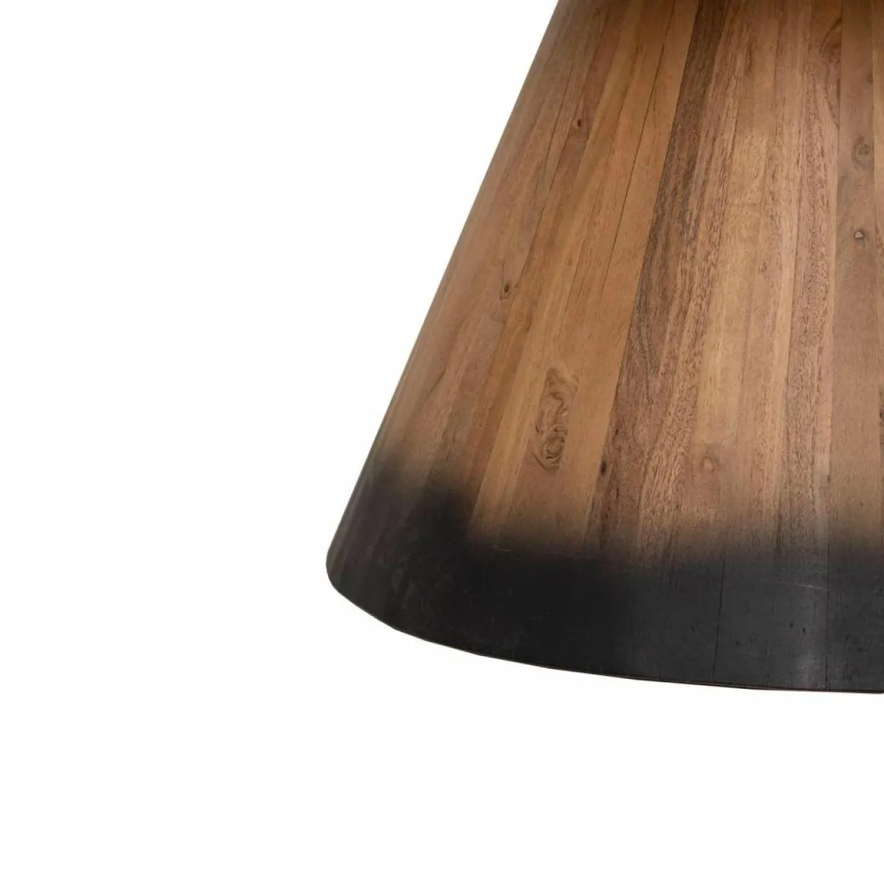 Bois & Chiffons Tables^Table basse ronde bois 80 cm Acacia Dimona Naturel - 80x80x45 cm