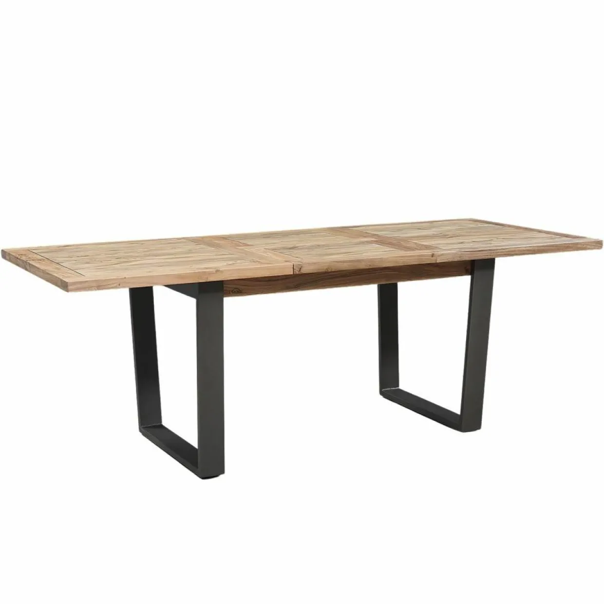 Bois & Chiffons Tables^Table de repas extensible Acacia Forest Brut - 160x90x76 cm