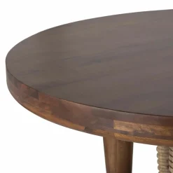 Bois & Chiffons Tables^Table de repas ronde 140 cm Manguier Ramon Naturel - 140x140x76 cm