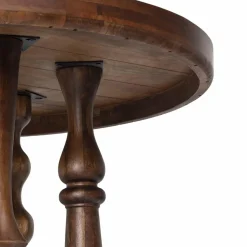 Bois & Chiffons Tables^Table de repas ronde 140 cm Manguier Ramon Naturel - 140x140x76 cm