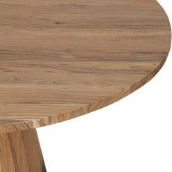 Bois & Chiffons Tables^Table de repas ronde acacia dimona marron - D.140x76 cm