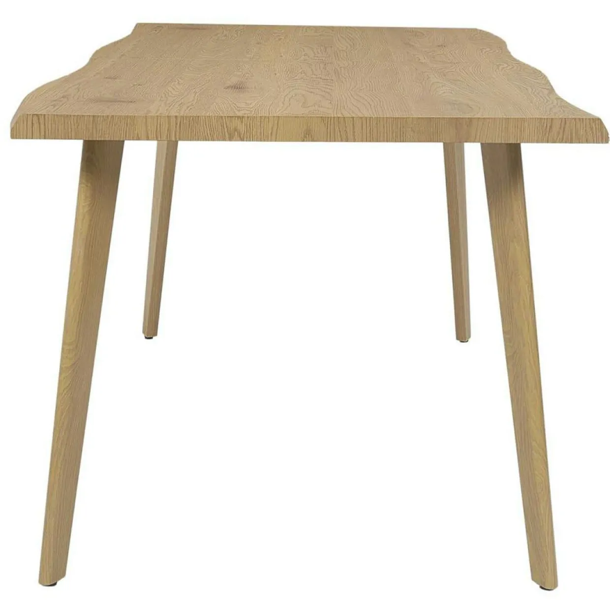 Table Extensible 6 à 8 Personnes Calypso marron - 210x90x76.5 cm-Home Deco Factory Best