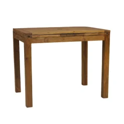 Table haute mange debout rectangulaire Acacia Gordon Naturel - 130x90x106 cm-Bois & Chiffons Discount