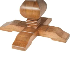 Table ronde manguier solaris naturel - 135x135x76 cm-Bois & Chiffons Best