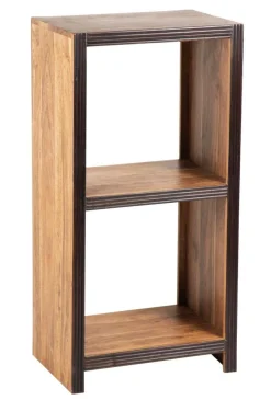 Bois & Chiffons Etagères^Étagère 2 cases H100 cm Acacia Florence Marron - 50x35x100 cm