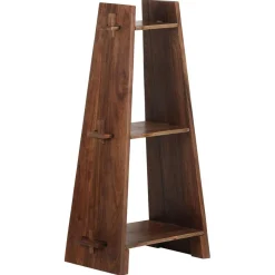 Bois & Chiffons Meubles De Rangement^Étagère en acacia massif marron - 48x35x106 cm