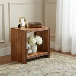 Bois & Chiffons Etagères^Étagère H50 cm Acacia Florence Marron - 50x35x50 cm