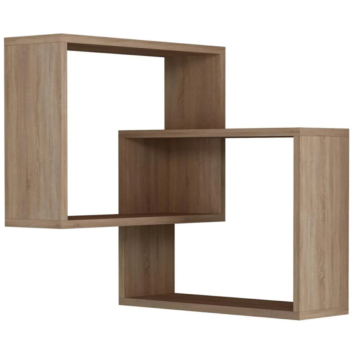 Wooden Art Etagères^Étagère ring naturelle - 68x68x60 cm