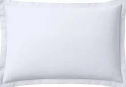 Taie d'oreiller 100% Flanelle de Coton blanche-Home Collection Hot