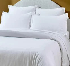 Taie d'oreiller 100% Flanelle de Coton blanche-Home Collection Hot