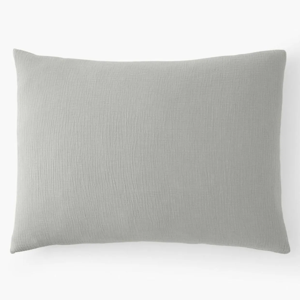 Baton Rouge Linge De Lit, Ensembles^Taie d'oreiller 100% Gaze de coton grise