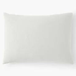Taie d'oreiller 100% Gaze de coton blanche-Baton Rouge Hot