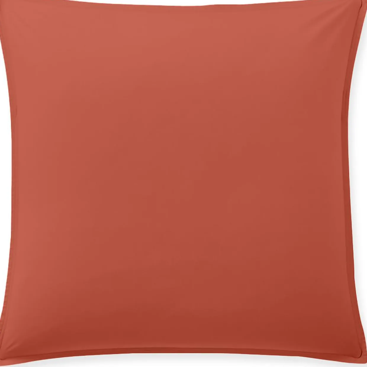 Baton Rouge Linge De Lit, Ensembles^Taie D'oreiller 100% Percale de Coton terre de sienne