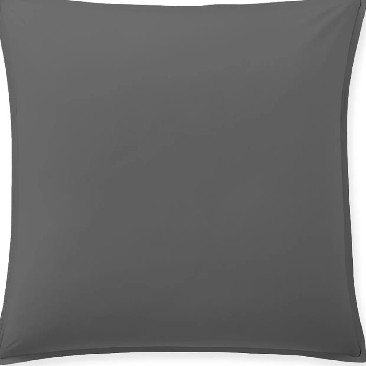 Baton Rouge Linge De Lit, Ensembles^Taie D'oreiller 100% Percale de Coton gris magnet