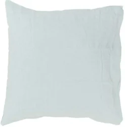 Bed and Philosophy Linge De Lit, Ensembles^Taie d'oreiller en lin lavé bleu 80x80cm